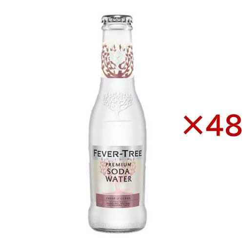 フィーバーツリープレミアムソーダウォーター(24本入×2セット(1本200ml))[炭酸飲料]