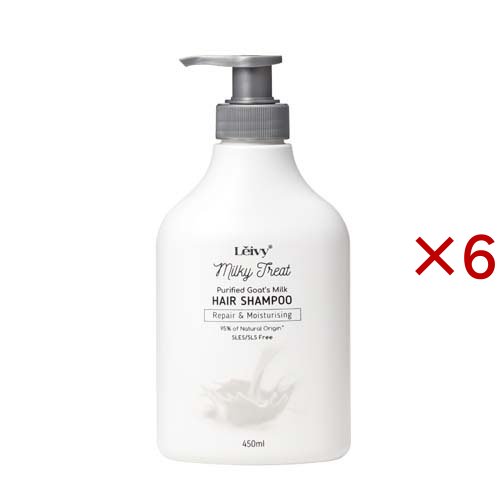 レイヴィー ミルキートリート ヘアシャンプー(450ml×6セット)[シャンプー その他]