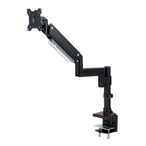 エレコム モニターアーム 17-32インチ ガス式 グロメット クランプ VESA ブラック(１台)[情報家電　その他] 10,396円