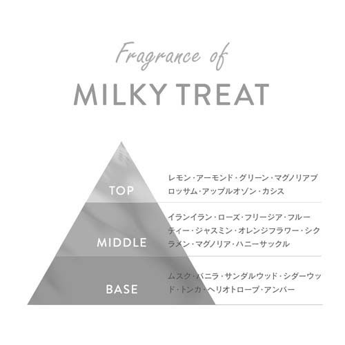レイヴィー ミルキートリート 髪の毛コンディショナー(450ml×6仕かける)[ダメージヘアトリートメント]
