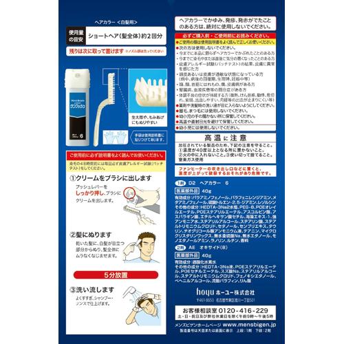 メンズビゲン ワンプッシュ ダークブラウン 6 2箱セット 白髪染め 男性用 の通販はau Pay マーケット 爽快ドラッグ