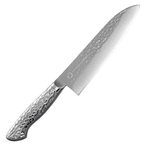 よこやま 燕熟の技 オールステンレス槌目三徳包丁 刃渡り18cm EJRK-3000(1個)[包丁(調理器具)] 13,406円