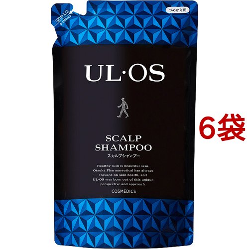 ウルオス(UL・OS／ウル・オス) 薬用スカルプシャンプー つめかえ用(420ml*6袋セット)[フケ・かゆみ・スカルプケアシャンプー]の通販は