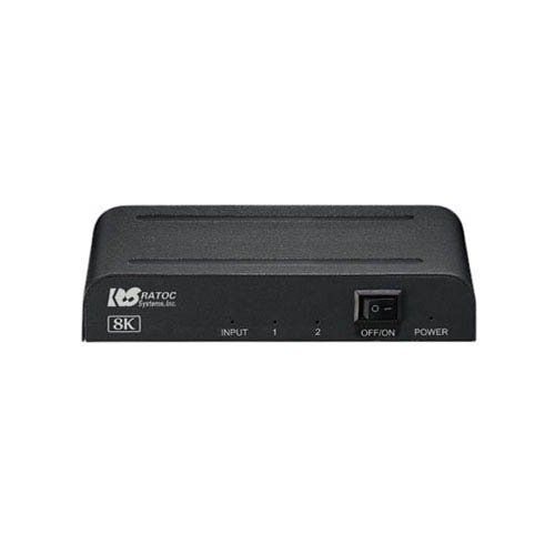 8K対応 1入力2出力 HDMI分配器(1個入)[情報家電　その他]