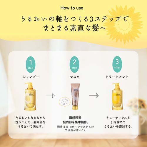 ディアボーテ ブルームドール モイスチャーイン トリートメント ポンプ(390g×6セット)[ダメージケアリンス・コンディショナー]_5