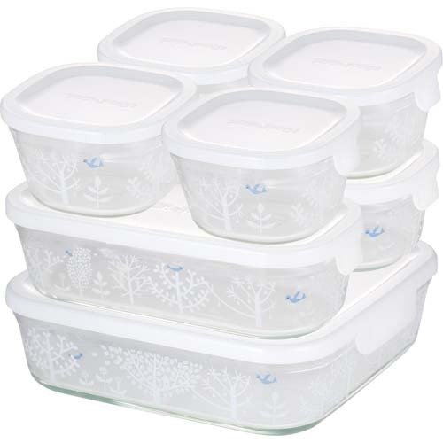 iwaki シンジカトウ パック & レンジ システムセット Petit bois PS-PRNSNC7(1セット)[保存容器]の通販は 5,614円