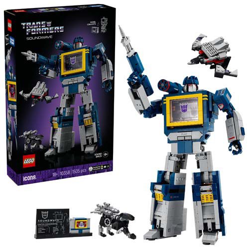 レゴ(LEGO) アイコン トランスフォーマー：サウンドウェーブ 10358(1個)[ベビー玩具・赤ちゃんおもちゃ その他]