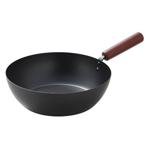 田辺金具 鉄鍋シリーズ フライパン26cm深型 シリコンコーティング TK-5274(1個)[フライパン]