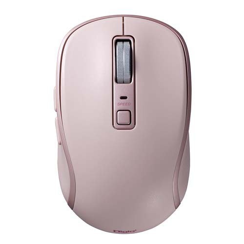 Digio2 Bluetooth 静音マウス 5ボタンBlueLED d98 MUS-BKF217P(1