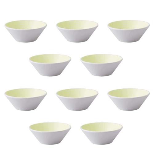 台和 深皿 11cm ペールイエロー 食洗機対応 日本製 CORE BY-60-WYM(10枚入)[食器・カトラリー その他]