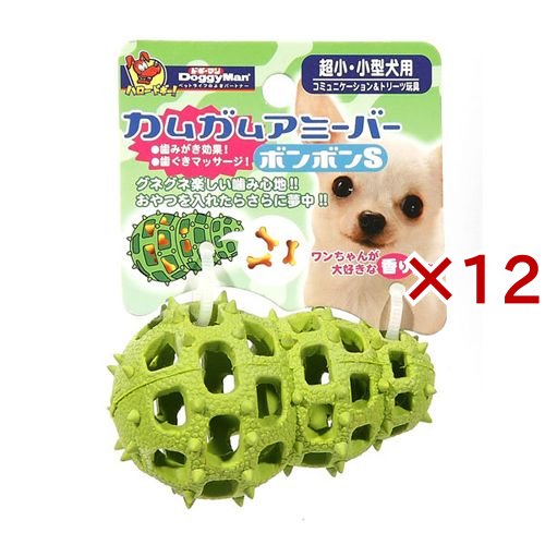 ドギーマン カムガムアミーバー ボンボン(12セット)[犬のおもちゃ・しつけ]