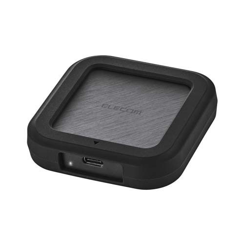 エレコム 外付けSSD 1TB USB4 40Gbps対応 ポータブル 最大読込3000MB／s ブラック(1個)[情報家電　その他]