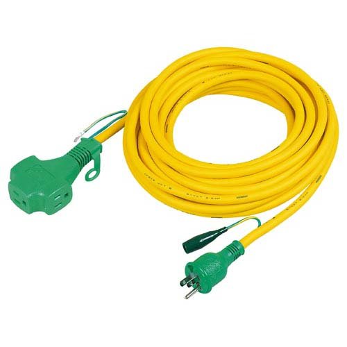 日動 延長コード 15A×10m PPTVS-10E キイロ(1個)[工具]の通販は 8,615円