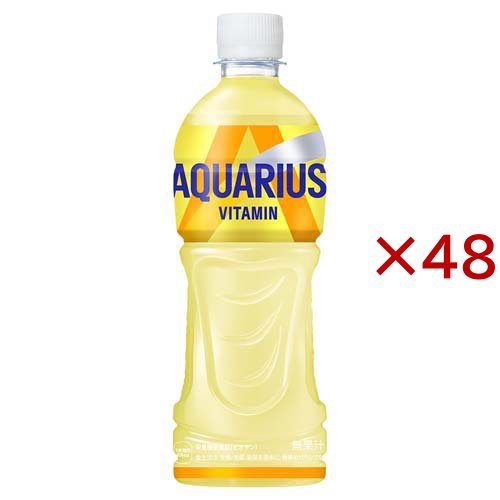 アクエリアス 1日分のマルチビタミン PET(500ml*48本セット)[ドリンクタイプ]の通販は