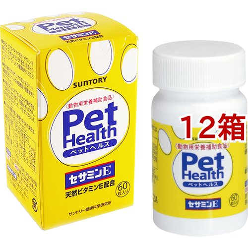 Pet Health セサミンE(60TAB*12箱セット)[犬のおやつ・サプリメント]の通販は