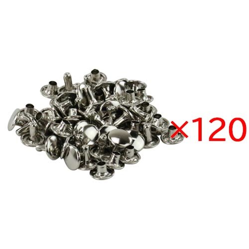 SK11 カシメ玉 ニッケル 9mm NO.51MT(30組相当入*120セット)[工具]