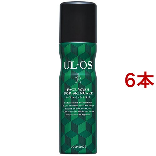 ウルオス(UL・OS／ウル・オス)  フェイスウォッシュ(100g*6本セット)[男性用 洗顔料]