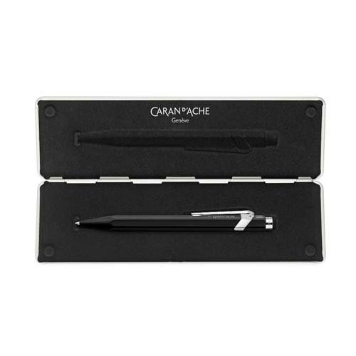 カランダッシュ 849 ローラーボールゲル スリムパック入 マットブラック NF0846-509(1本)[筆記具]_2