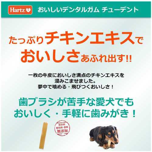 ハーツ チューデント スティックタイプ(30g*4袋セット)[犬のおやつ