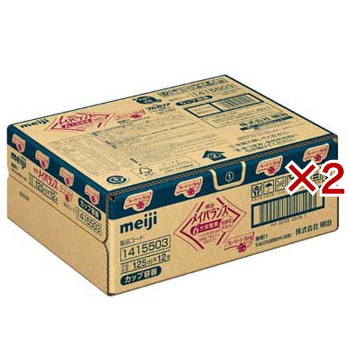 メイバランスミニ カップ ブルーベリーヨーグルト味(12本入×2セット(1本125mL))[噛まなくてよいタイプ]の通販は