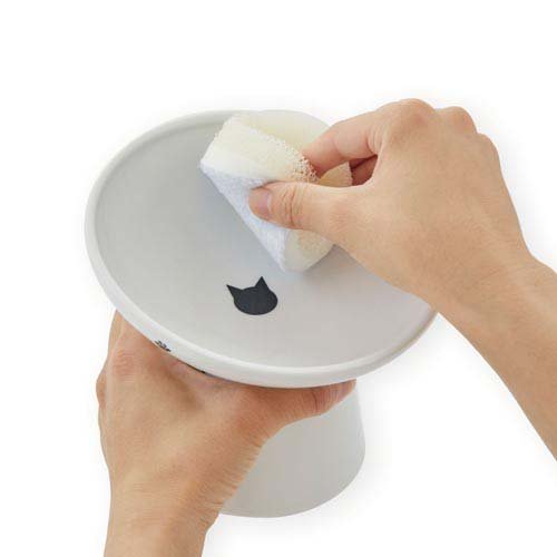 猫壱 洗剤なしでキレイに落とす 食器用スポンジ(4個入×12セット)[ペットの雑貨・ケアグッズ]_8