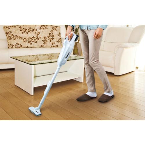 マキタ 10.8V 紙パック式充電式クリーナー(掃除機) CL107FDSHW(1セット)[スティッククリーナー]