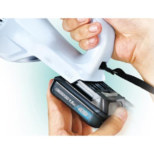 マキタ 10.8V 紙パック式充電式クリーナー(掃除機) CL107FDSHW(1セット)[スティッククリーナー]