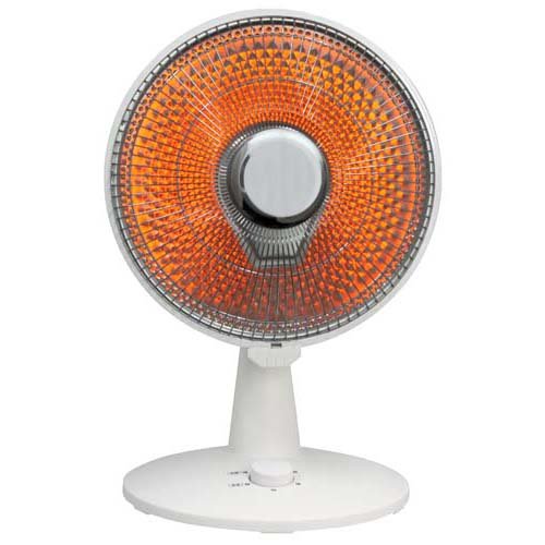 エスケイジャパン ミニパラボラヒーター SKJ-WM50CC(W)(1台)[電気ストーブ]