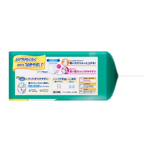 リリーフ 上げ下げらくらくうす型パンツ 2回分 M-L 梱販売用(42枚入×3個)[大人紙おむつ パンツ]_1