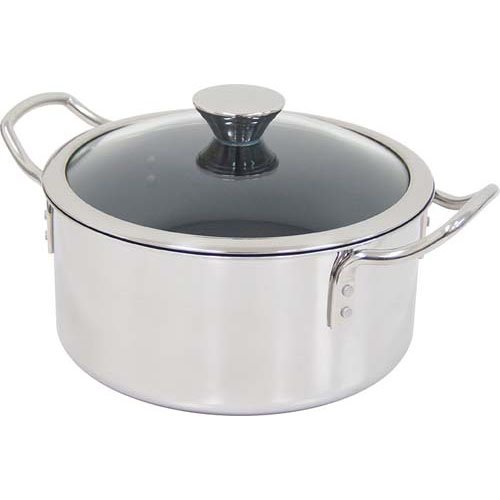 ウルシヤマ金属 IH-デュオ 両手鍋 DUO-20W(1個)[鍋]