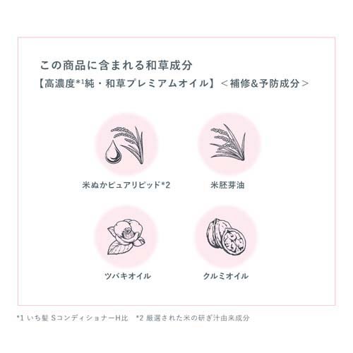 いち髪 和草オイル(50ml*12個セット)[ヘアオイル]_4