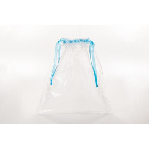 巾着ポリ袋 15L用 半透明(10枚入×60セット)[保存用バッグ ポリ袋]_1
