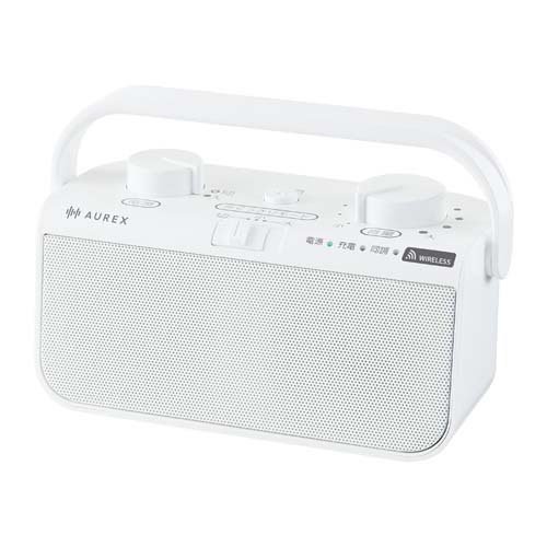 東芝エルイートレーディング テレビ用ワイヤレススピーカー AX-WST21(W)(1台)[スピーカー]