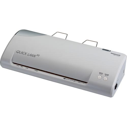 パーソナルラミネータ クイックラミR2 A4 ライトグレー NQL-R2A4LG(1台)[ＯＡ商品]