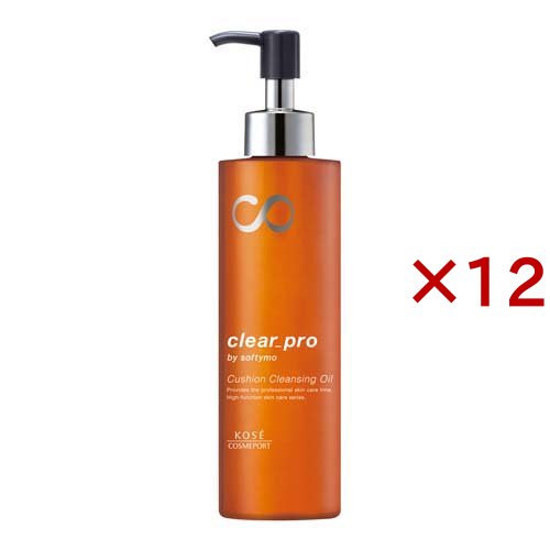 ソフティモ クリアプロ クッションクレンジングオイル(180ml×12セット)[クレンジングオイル]
