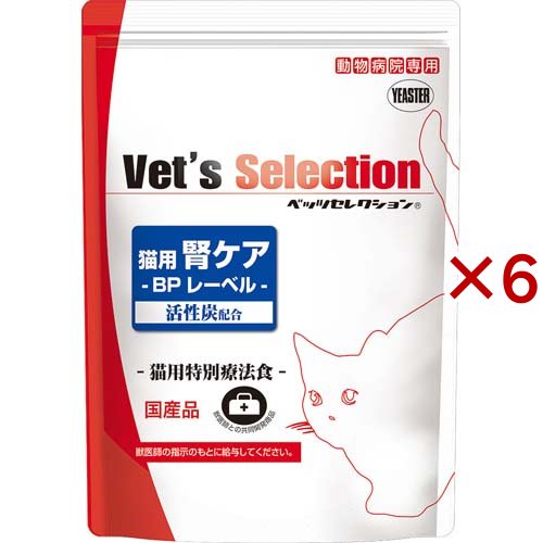 ベッツセレクション 腎ケア BPレーベル(5袋入×6セット(1袋300g))[猫用特別療法食]