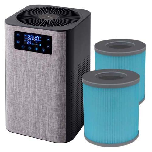 ネクシオン スピーカー内蔵 HEPA空気清浄機 FP-BT25-B フィルター2個セット(1セット)[空気清浄機]