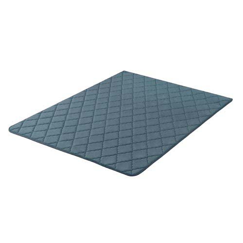 ラクッションラグ キルティングタイプ ネイビー ACRQ-C1824(1枚)[マット カーペット]の通販は