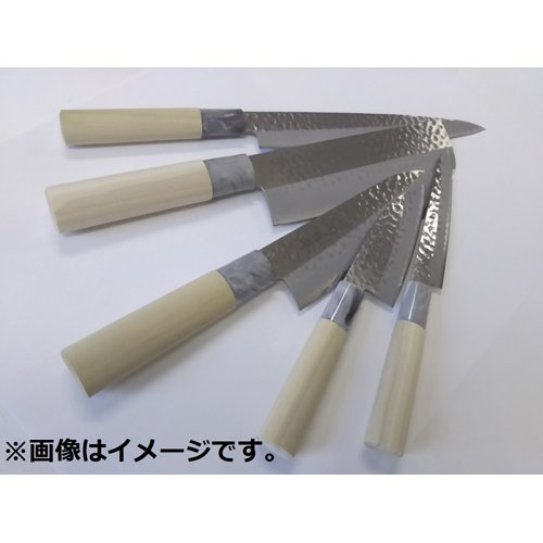 ヤクセル 関藤平作 鎚起4本組みセット 菜切・三徳・ペティ・小出刃