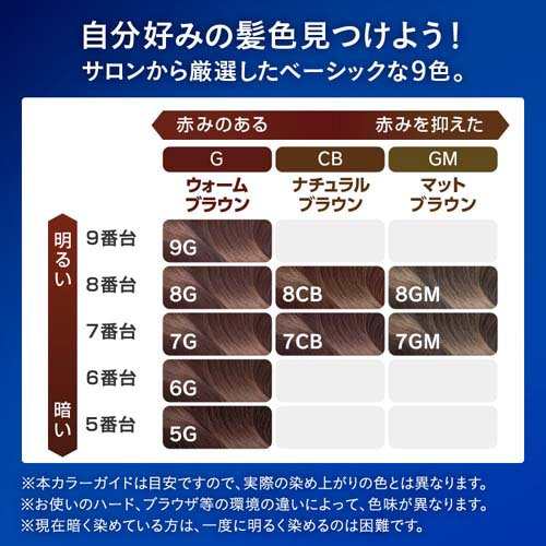 ウエラトーン2+1 液状タイプ 5G 自然なウォームブラウン(6箱セット