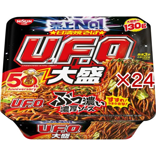 日清 焼そばU.F.O.大盛(ケース)(12食入×2セット(1食167g