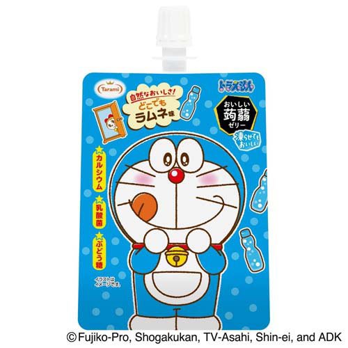 たらみ ドラえもん おいしい蒟蒻ゼリー ラムネ味(6個入×10セット(1個130g))[ゼリー]_1