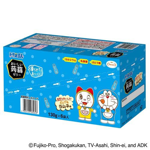 たらみ ドラえもん おいしい蒟蒻ゼリー ラムネ味(6個入×10セット(1個130g))[ゼリー]_3