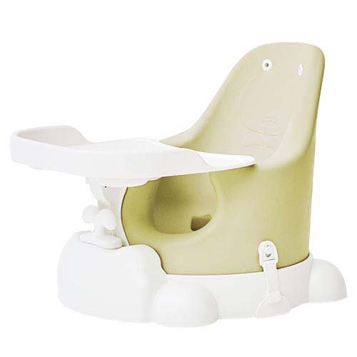 【18日10:00~21日9:59 エントリーで最大7倍】jellymom ムーナチェア オリーブ(1個)[ベビーチェア]の通販は