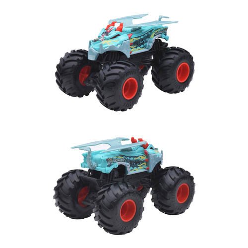 ホットウィール マテル ミニカー FYJ83 Hot Wheels Monster Trucks 5 Alarm - 1:24 Scale Oversized [Y 新品ミニカー 1⁄24 Hot Wheels モンスタートラック ビッグサイズ 4個