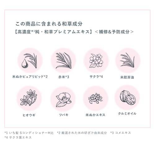 いち髪 潤濃 和草エッセンス(100g*12個セット)[トリートメント・ヘアケア その他]_4