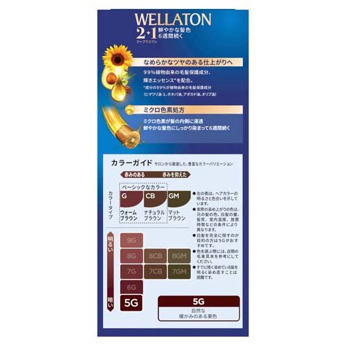ウエラトーン2+1 液状タイプ 5G 自然なウォームブラウン(12箱