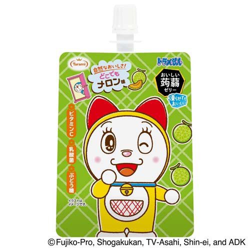 たらみ ドラえもん おいしい蒟蒻ゼリー メロン味(6個入×10セット(1個130g))[ゼリー]_1