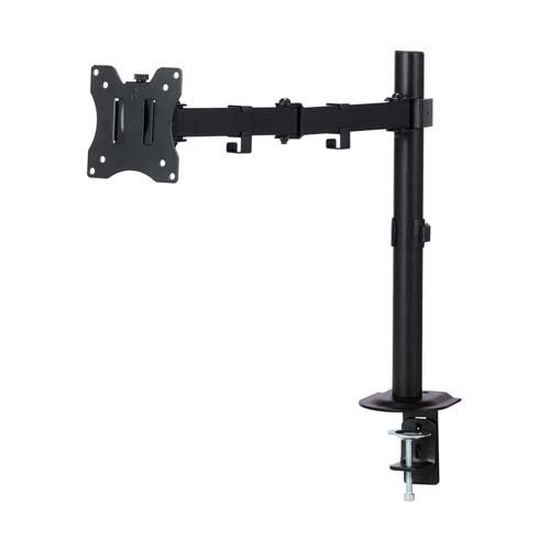 エレコム モニターアーム シングル 17-32インチ 耐荷重9kg ブラック(1セット)[情報家電　その他]