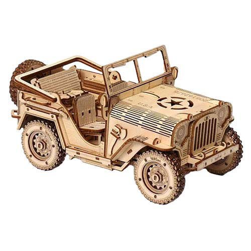 キヨラカ 組み立て式 オフロードジープ OR-J01(1個入)[ベビー玩具・赤ちゃんおもちゃ その他]